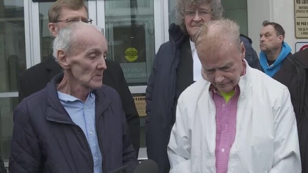 40년만에 살인 누명을 벗은 로버트 매일맨(왼쪽)과 월터 질스피 [CBC 홈페이지]